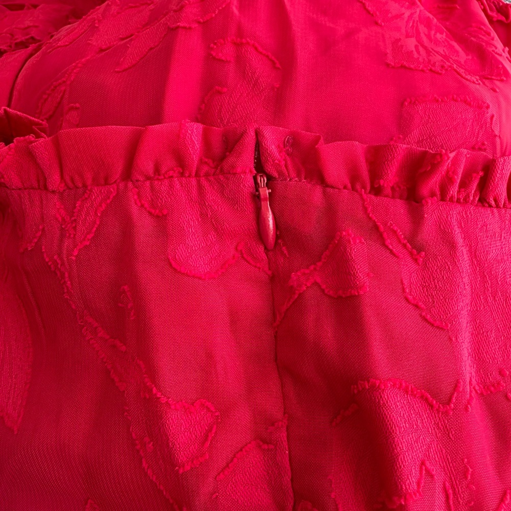 Lulu’s Red Mini Dress - Picture 6 of 7
